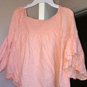 Peach Color, Long Sleeve Shirt